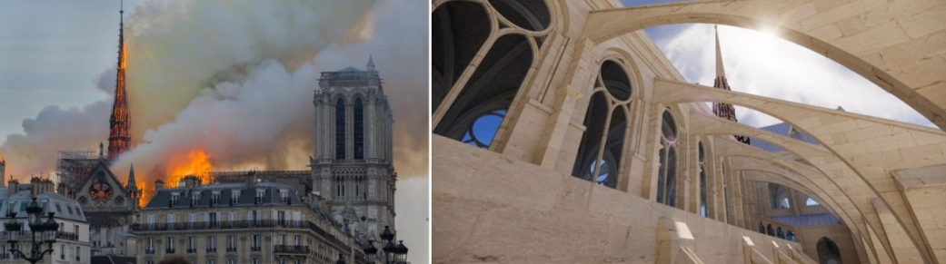 Reconstruction of Notre-Dame Cathedral in Paris – BIM Modeling.